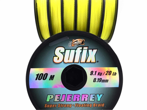 Multifilamento Sufix Pejerrey X 100m. / 0,19mm. / 9,1kg.
