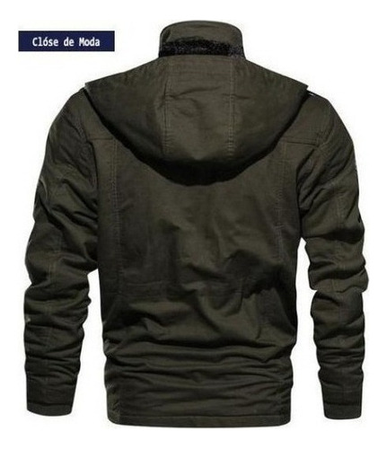 Chamarra De Hombre Grueso Caliente Militar Bomber Chamarras
