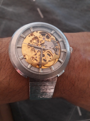 Relogio Vulcain Década 60 .....20 Microns Esqueleto (rolex..