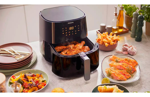 Imagen 10 de 10 de Freidora Sin Aceite Philips Airfryer Xl Connected Hd9280/90