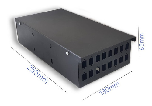 Imagem 1 de 6 de Mini Distribuidor Óptico Compacto 16fo Sc  Cx.com 20pçs