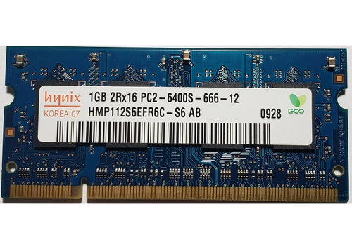 Memoria Ram Sodimm 1gb Ddr2 Pc2-6400 Varias Marcas