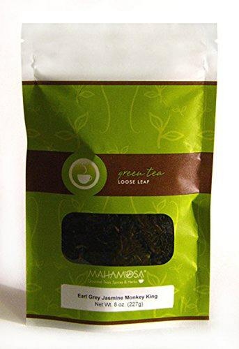 Set De Té Verde  Con Infusor: 8 Oz Té Verde Earl Grey Jasmin