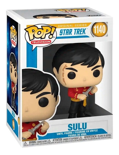 Imagen 2 de 2 de Funko Pop! Television: Sulu Star Trek La Serie Original