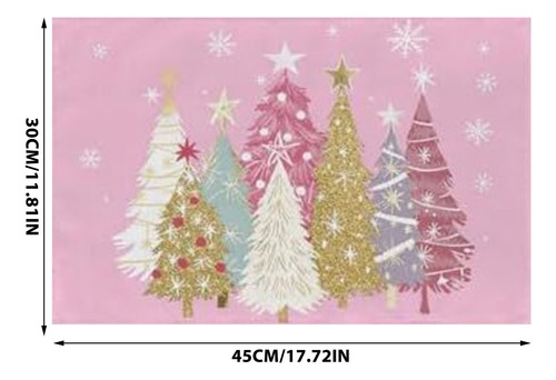 Mantel Individual Navideño Q Mantel De Mesa Christmas Home L