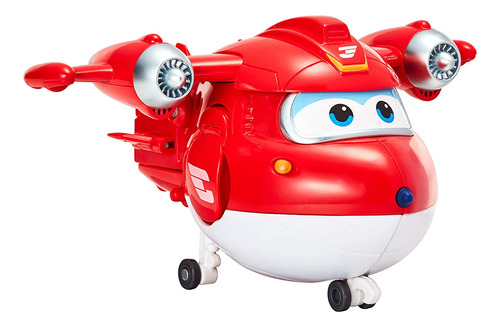 Super Wings Juguetes Transformadores De Avión Jett Supercarg