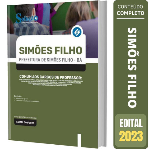 Apostila Simões Filho Ba - Comum Aos Cargos De Professor