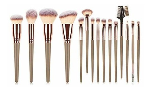 Brochas De Maquillaje - Makeup Brushes, 15pcs Professional M