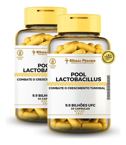 Bifidum Breve Lactis Longum Mix Lactobacillus 9.9 Bi 120cáps