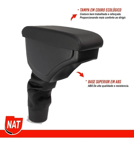 Encosto Descanso Apoio Braço Toyota Etios Ano 2013 A 2020