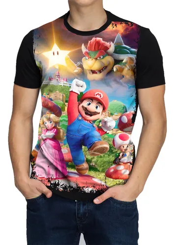 Camisetas super mario sale