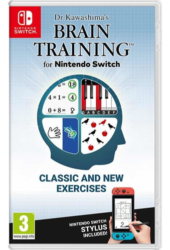 Dr. Kawashimas Brain Training Nintendo Switch Nuevo Fisico