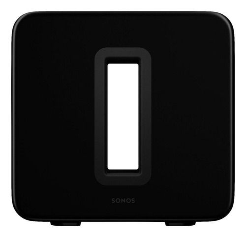 Parlante Sonos Sub Gen 3 portátil con wifi black 220V