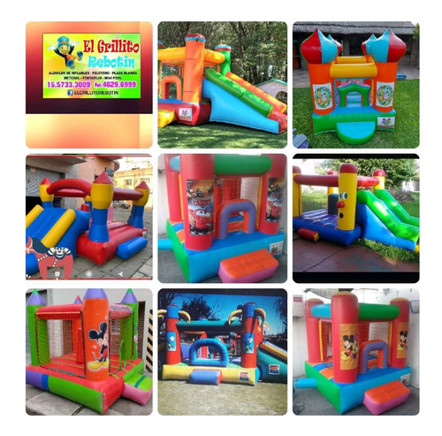 Alquiler Inflables Chicos Plaza Blanda Metegol Minipooltejo