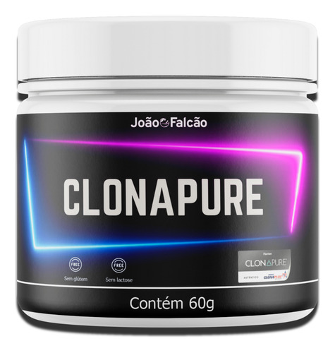 Clonapure® 60g - Limão Sem Edulcorante - Pote
