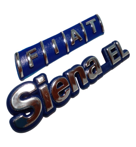 Insignia Emblema Baul Fiat Siena El 97/01
