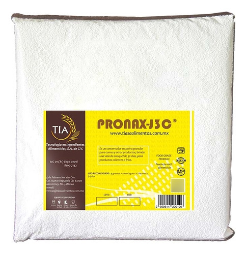 Conservador Para Guisados Pronax J3c Tia 1kg