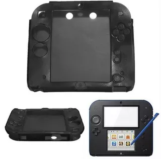 Kit De Proteccion Nintendo 2ds Micas Y Funda De Silicon