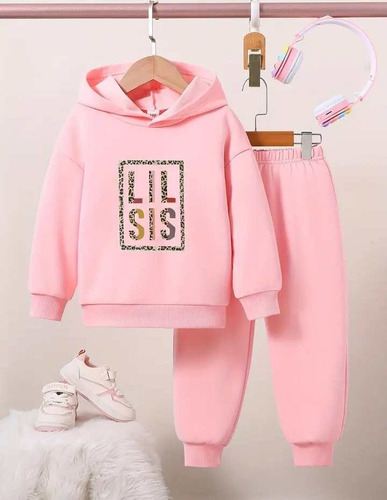 Sudadera De Niña Incluye 2pz Sudadera/pans Ropa Niña Mod71