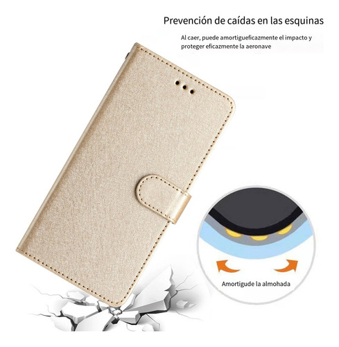 Funda De Piel Tipo Cartera Para Samsung Galaxy S23 Ultra/a54 5g/a34 5g, Con Correa Para La Muñeca Y Ranuras Para Tarjetas, Funda Abatible