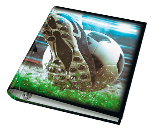 Carpeta Con Relieve Fútbol A4 2 Anillos 40mm Ca550005