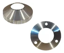 Comprar Roseta + Tapa Roseta Brida Herrajes  Acero Inoxidable 38,1mm