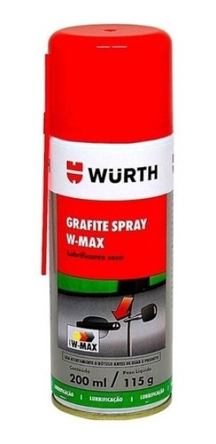 Grafite Spray Lubrificante Automotivo Vidro Fechaduras W-max