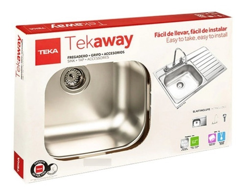 Tarja Tekaway Con Grifo Y Contra 800.510 1c 1e Esc.der Teka