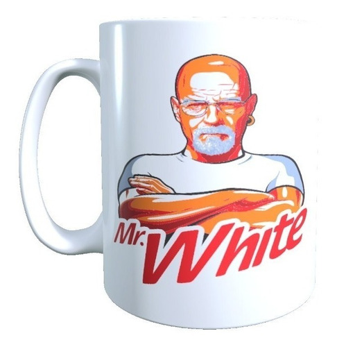 Tazon Diseño Walter White Mr Whiter Breaking Bad