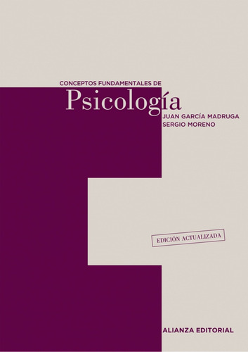 Libro Conceptos Fundamentales De Psicología