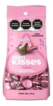 Comprar Hershey's Kisses Chocolates Fiesta Colors Rosa Bolsa 190 Grs