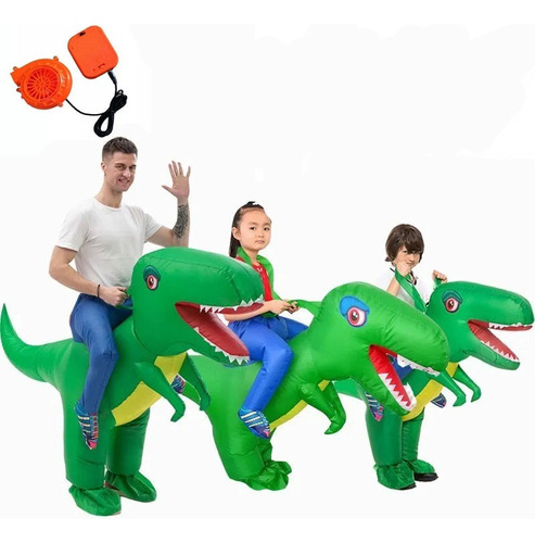 Disfraz Inflable De Dinosaurio Para Niños .