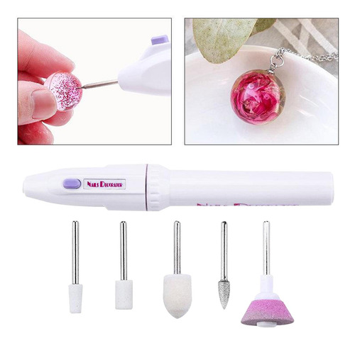 2 Kit De Herramientas Rotatorias Eléctricas De Resina Para