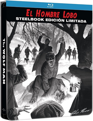 El Hombre Lobo (1941) Blu Ray Steelbook Película Nuevo