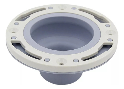 Apt Tubo De Desagüe De Inodoro Con Anillos De Brida Gris -