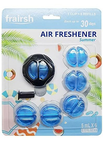 Ambientador - Frairsh Summer Scent - Clips De Ventilación Pa