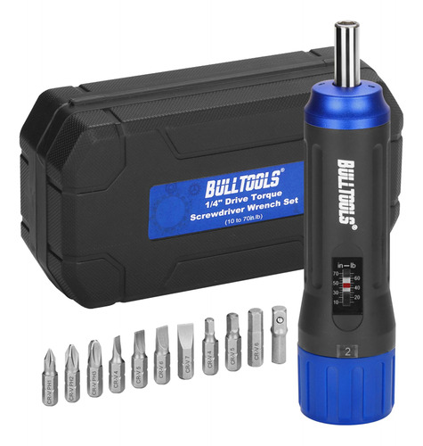 Bulltools Juego De Llaves De Destornillador Dinamometrico De