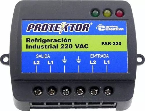 Protector Aire Acondicionado Refrigeracion Bornera 220v