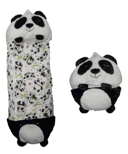 Saco de dormir convertible en almohada, para niños, Osito Panda