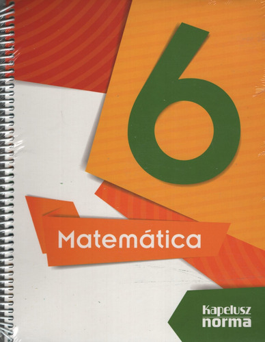 Matematica 6 - Kapelusz Norma