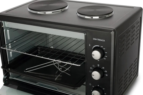 Imagen 1 de 7 de Horno Grill Daewoo Dw7004ca 70lts 2 Anfes