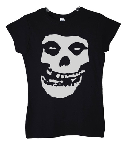 Polera Mujer Misfits Coke Skull Punk Abominatron