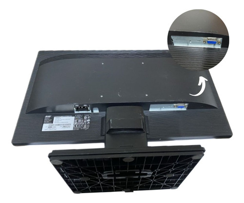 Monitor Acer 20 Polegadas Vga Widescreen V206hql C/ Garantia Preto (Usado)