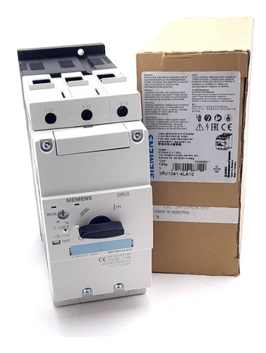 Siemens 3rv1041-4la10 Type 3rv1 Motor Protection Cir Ccs
