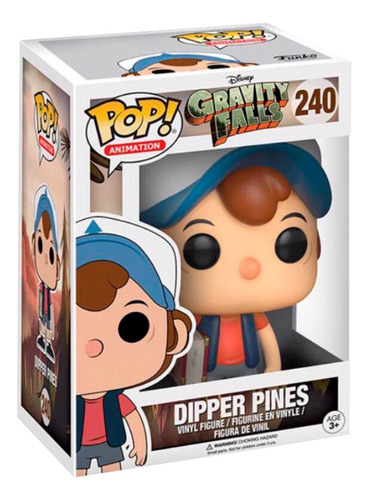 Funko Pop Gravity Falls - Dipper Pines #240 Original Nuevo