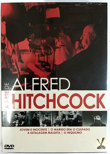 Imagem 1 de 3 de A Arte De Alfred Hitchcock- 4 Filmes - Original Novo Lacrado