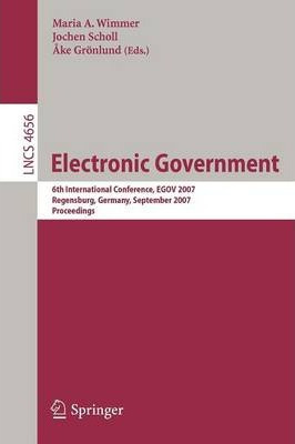 Libro Electronic Goverment : 6th International Conference...