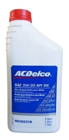 Óleo Motor 5w30 Acdelco Semi Sintetico Sl (texaco)