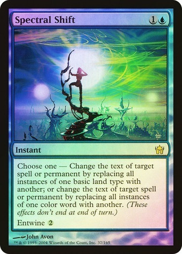 Magic Mtg Spectral Shift - Fifth Dawn (foil)