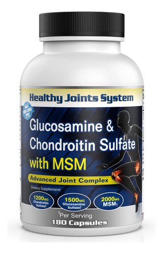 Healthy Joints System Glucosamina Condroitina Msm Suplemento